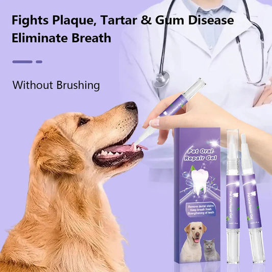 🐕Kúpte 1, 1 dostanete zadarmo🐱 Gél na ústnu hygienu pre domáce zvieratá🌈