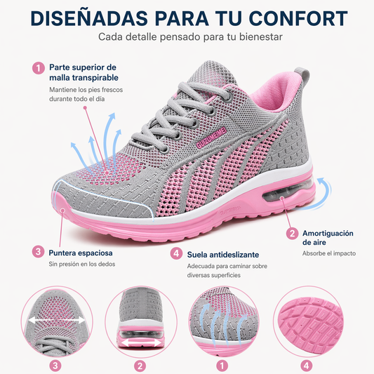 ¡50% de descuento por tiempo limitado! 🔥 Zapatos para mujer, ligeros y cómodos: perfectos para usar todo el día, fáciles de poner y quitar. ✅ Impermeables y antideslizantes.
