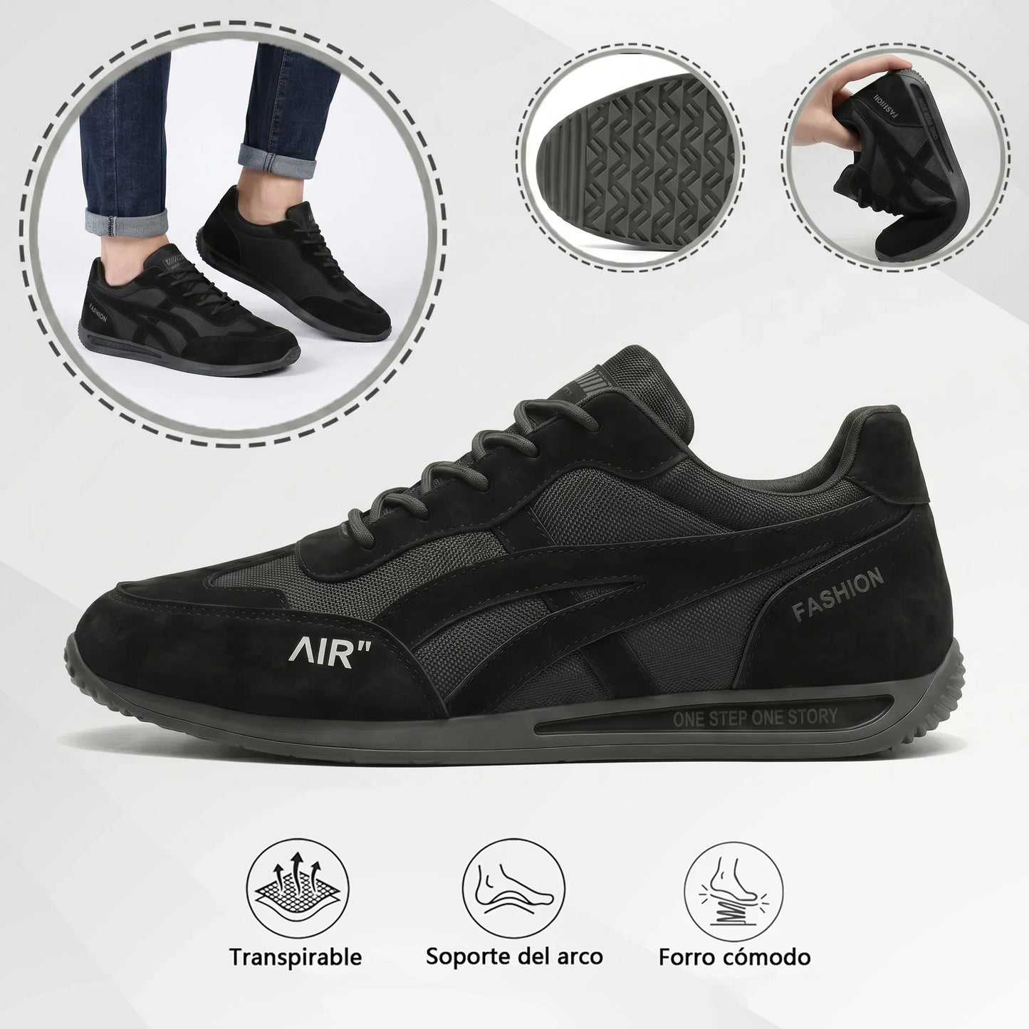 ¡Último día con un 50% de descuento! ⏰SANDBROVE® | Alivio del dolor de pies y la fascitis: calzado ortopédico cómodo y transpirable.