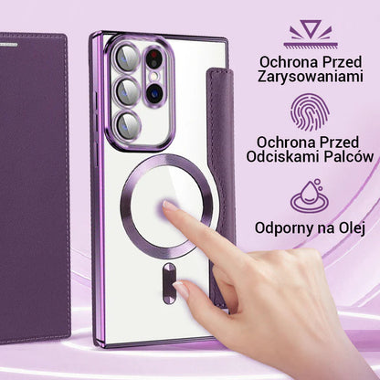 Nové kožené puzdro na mobilný telefón Samsung