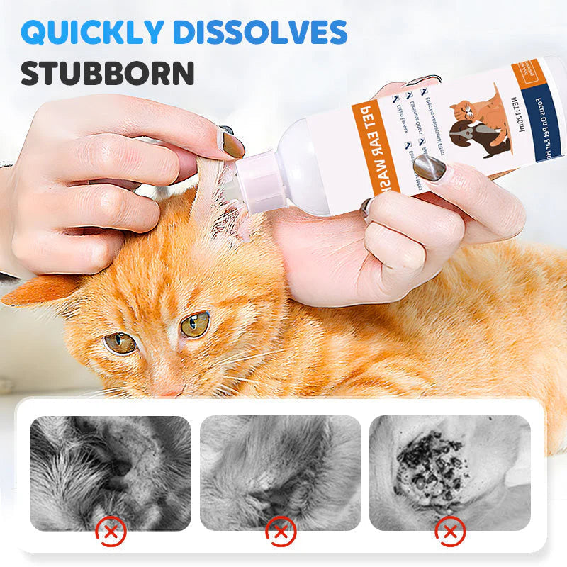🐱🐶Čistič zvieracích uší - Znižuje rast baktérií