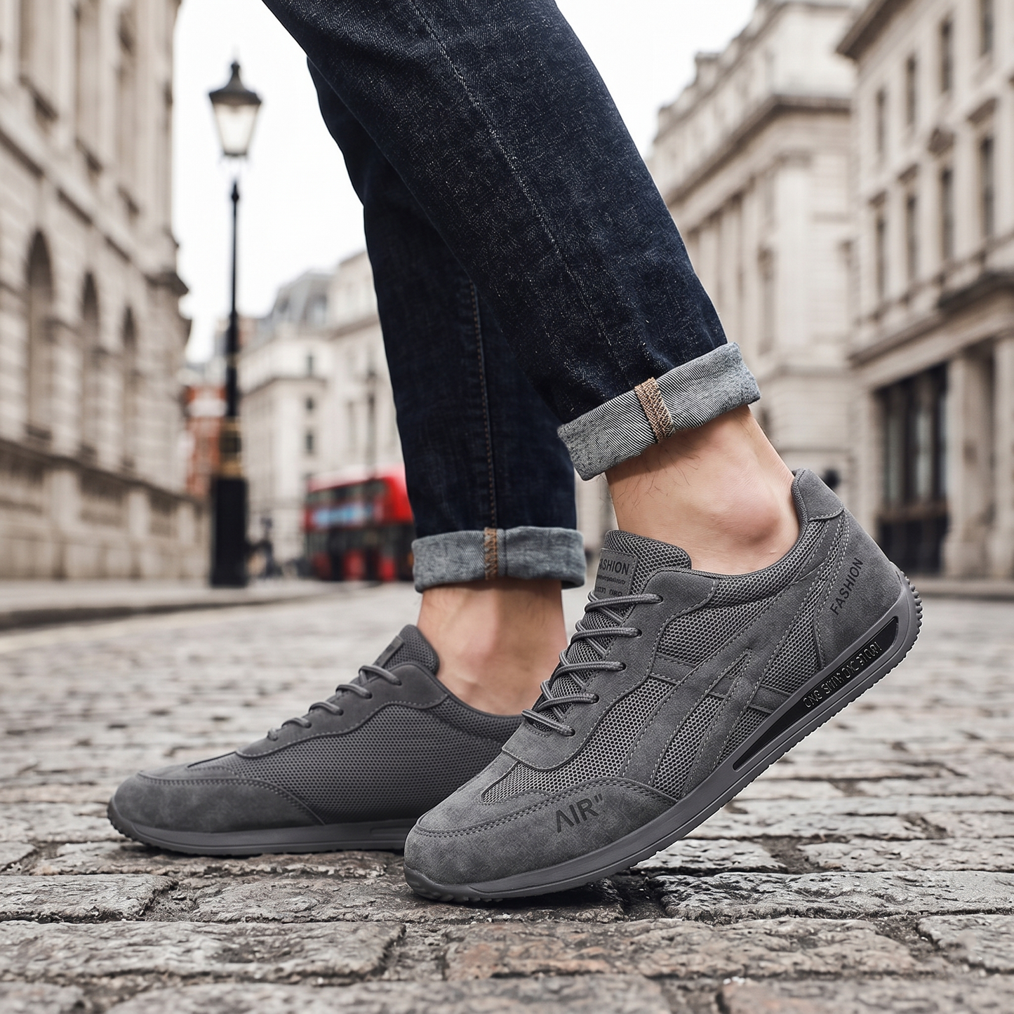 🔥 Oferta especial de hoy: ¡50% de descuento! 🎁 Zapatos ortopédicos modernos para caminar ✅ Transpirables y antideslizantes: ¡Dile adiós al dolor de pies y disfruta de comodidad todo el día!