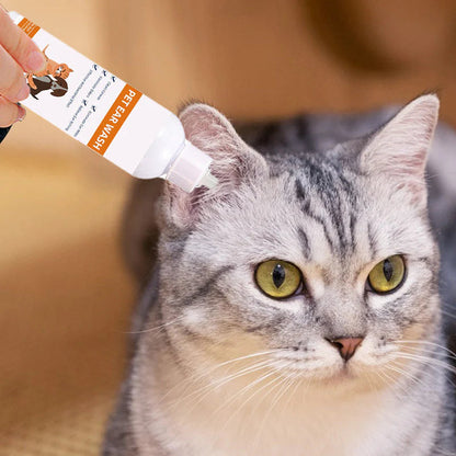 🐱🐶Čistič zvieracích uší - Znižuje rast baktérií