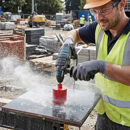 Sada profesionálnych vŕtačiek na suché vŕtanie (6–35 mm)