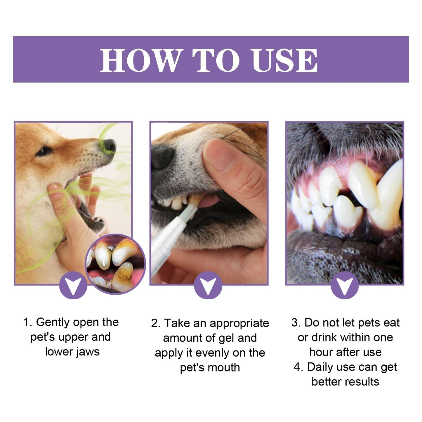🐕Kúpte 1, 1 dostanete zadarmo🐱 Gél na ústnu hygienu pre domáce zvieratá🌈