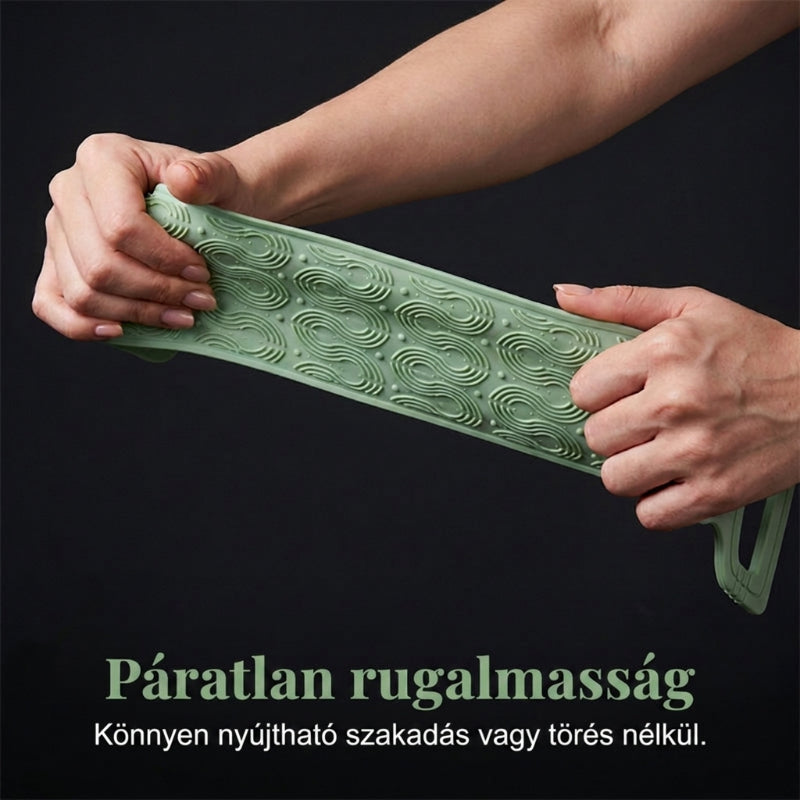 Pohodlná silikónová kefa na umývanie chrbta