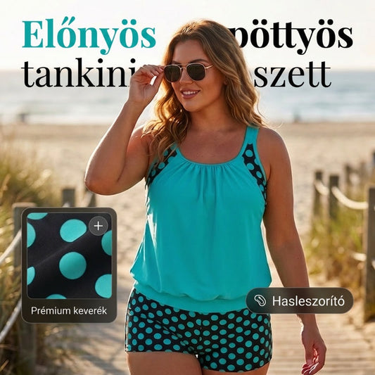 🏖️[S–3XL]👙 Dámske dvojdielne plavky s bodkami