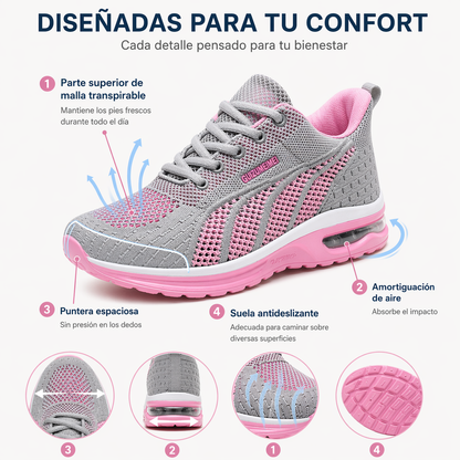 ¡50% de descuento por tiempo limitado! 🔥 Zapatos para mujer, ligeros y cómodos: perfectos para usar todo el día, fáciles de poner y quitar. ✅ Impermeables y antideslizantes.