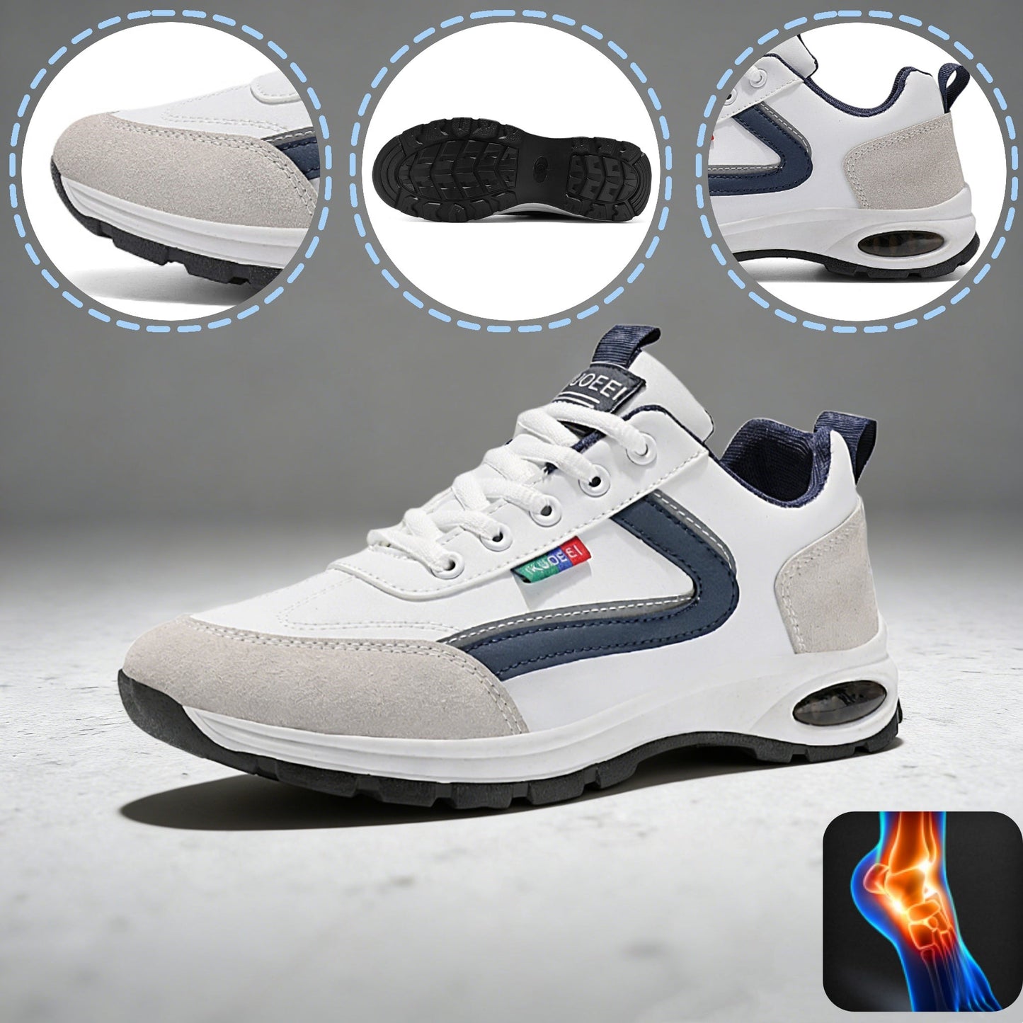 Zapatos ortopédicos SANDBROVE® – diseño ergonómico para el dolor de espalda, piernas y articulaciones – unisex