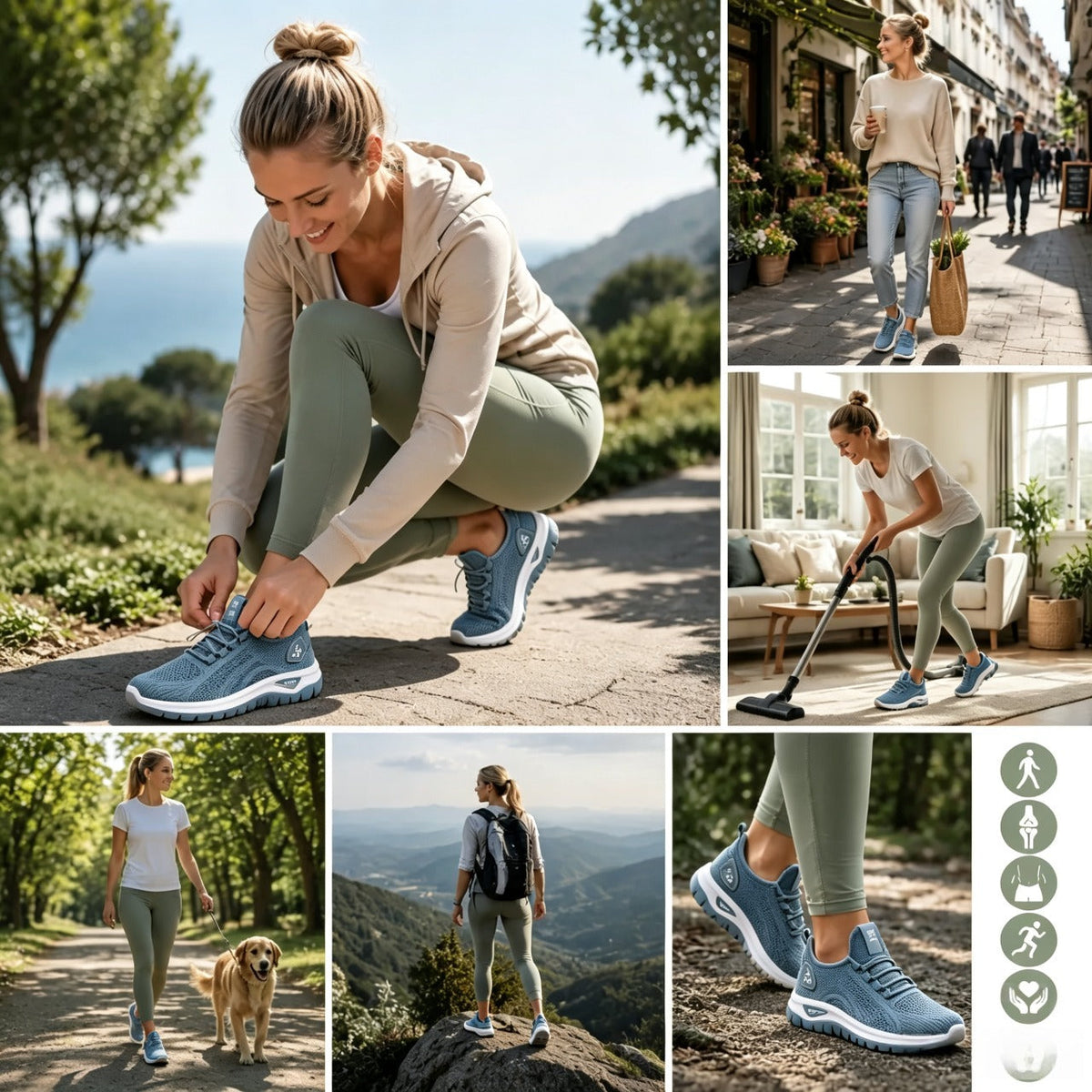 🔥 50% de descuento hoy - ¡no te lo pierdas! ⏰ Zapatos ortopédicos de diseño ergonómico con soporte para el arco👞 Alivia fácilmente el dolor de pie ✅Cómodo y transpirable