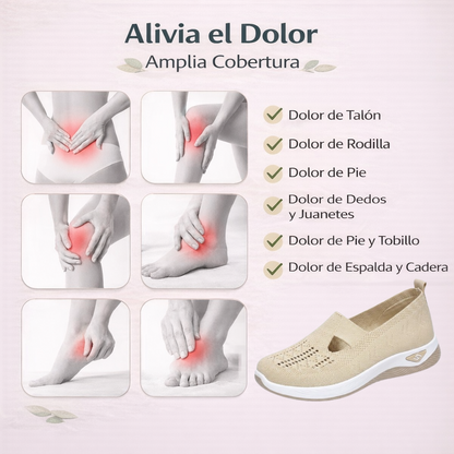 ⏰ ¡Último día! 50% de descuento 👟 Zapatos ortopédicos ergonómicos de verano | Transpirable y ligero ✅ Alivia el dolor de pies | Fácil de poner y quitar