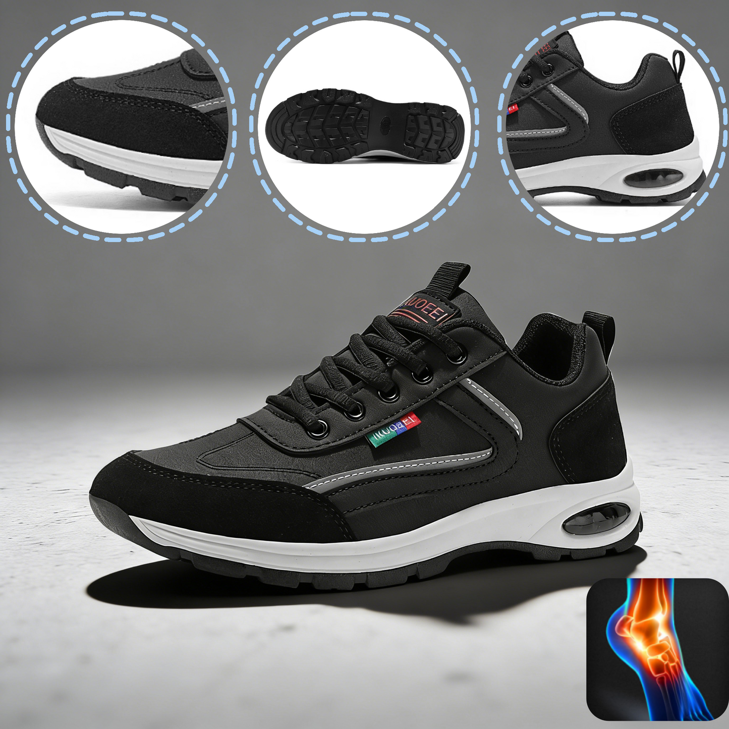 Zapatos ortopédicos SANDBROVE® – diseño ergonómico para el dolor de espalda, piernas y articulaciones – unisex