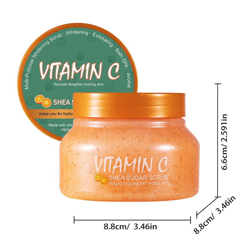 Exfoliačný telový peeling na rozjasnenie pleti