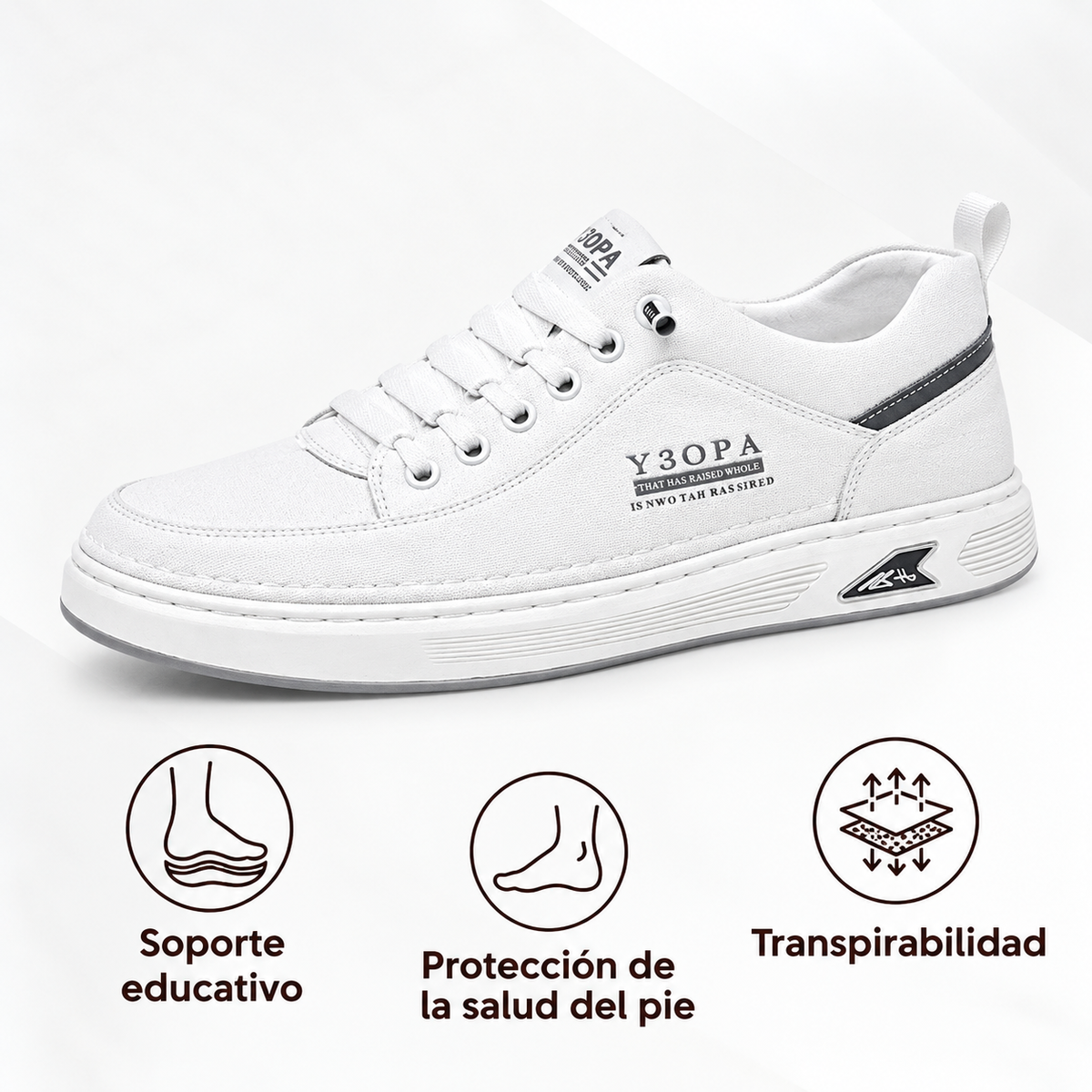 🎁Último día para un 50% de descuento, ¡no te lo pierdas!⏰Hecho de piel de becerro australiana🐂Soporte para el pie: alivia el dolor de pies✅Impermeable y antideslizante, cómodo para caminar.