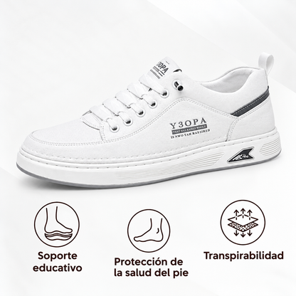 🎁Último día para un 50% de descuento, ¡no te lo pierdas!⏰Hecho de piel de becerro australiana🐂Soporte para el pie: alivia el dolor de pies✅Impermeable y antideslizante, cómodo para caminar.