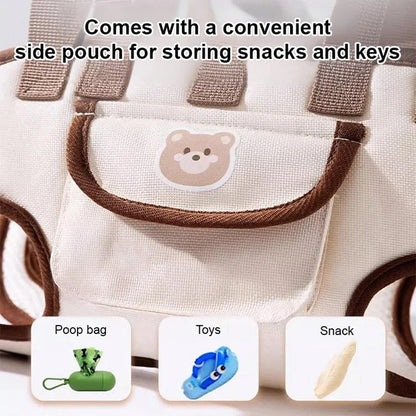 🐕🎒 Prepravka pre domáce zvieratá 2 v 1 - priedušná, bezpečná, pohodlná