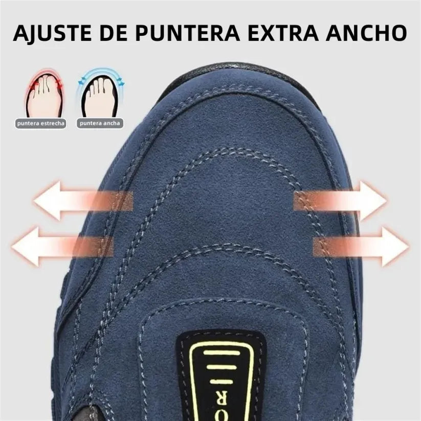 ⏰ ¡30% de descuento hoy! ¡No te lo pierdas! 🔥 Calzado ortopédico de alta calidad con diseño ergonómico y excelente soporte 🦶 Soporte para el arco del pie: ayuda a aliviar el dolor de pies.