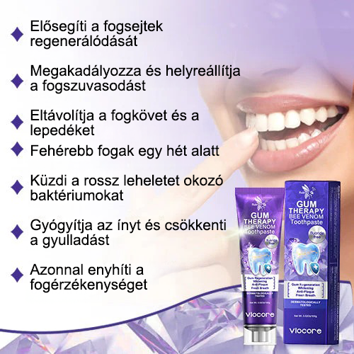 🌟Zubná pasta Rolimey® VioCore s včelím jedom