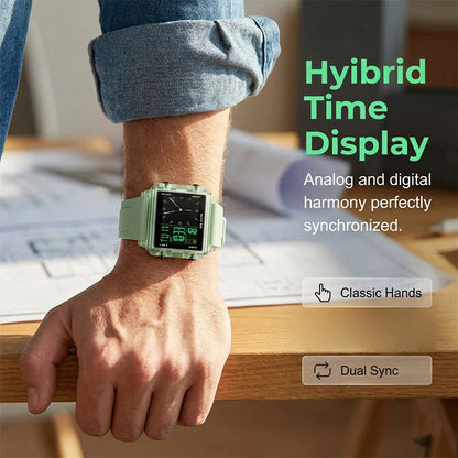 ⏰ Priehľadné a vodotesné digitálne hodinky do 50 m – ABS + silikón + akryl – jasný LED displej a matný dizajn pre šport
