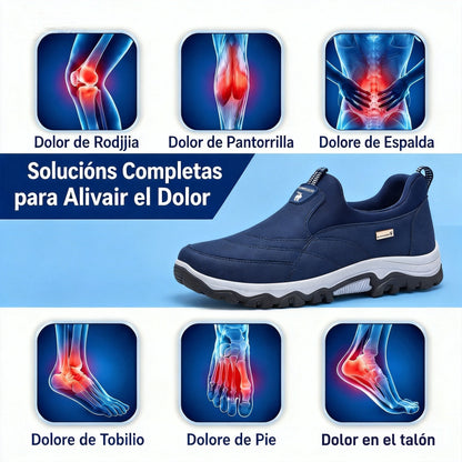 ⏰ ¡50% de descuento hoy! ¡No te lo pierdas! 🔥 Calzado ortopédico de alta calidad con diseño ergonómico y excelente soporte 🦶 Soporte para el arco del pie: ayuda a aliviar el dolor de pies.