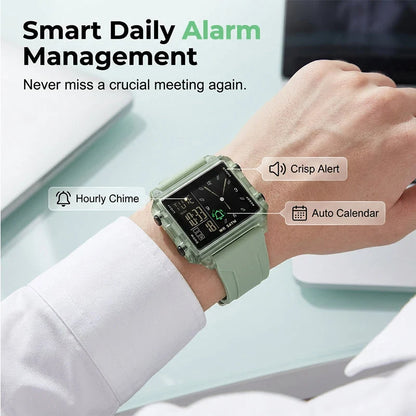 ⏰ Priehľadné a vodotesné digitálne hodinky do 50 m – ABS + silikón + akryl – jasný LED displej a matný dizajn pre šport
