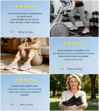 ¡Último día con un 50% de descuento! ⏰ Sandbrove® | Alivio del dolor de pies y la fascitis: calzado ortopédico cómodo y transpirable.
