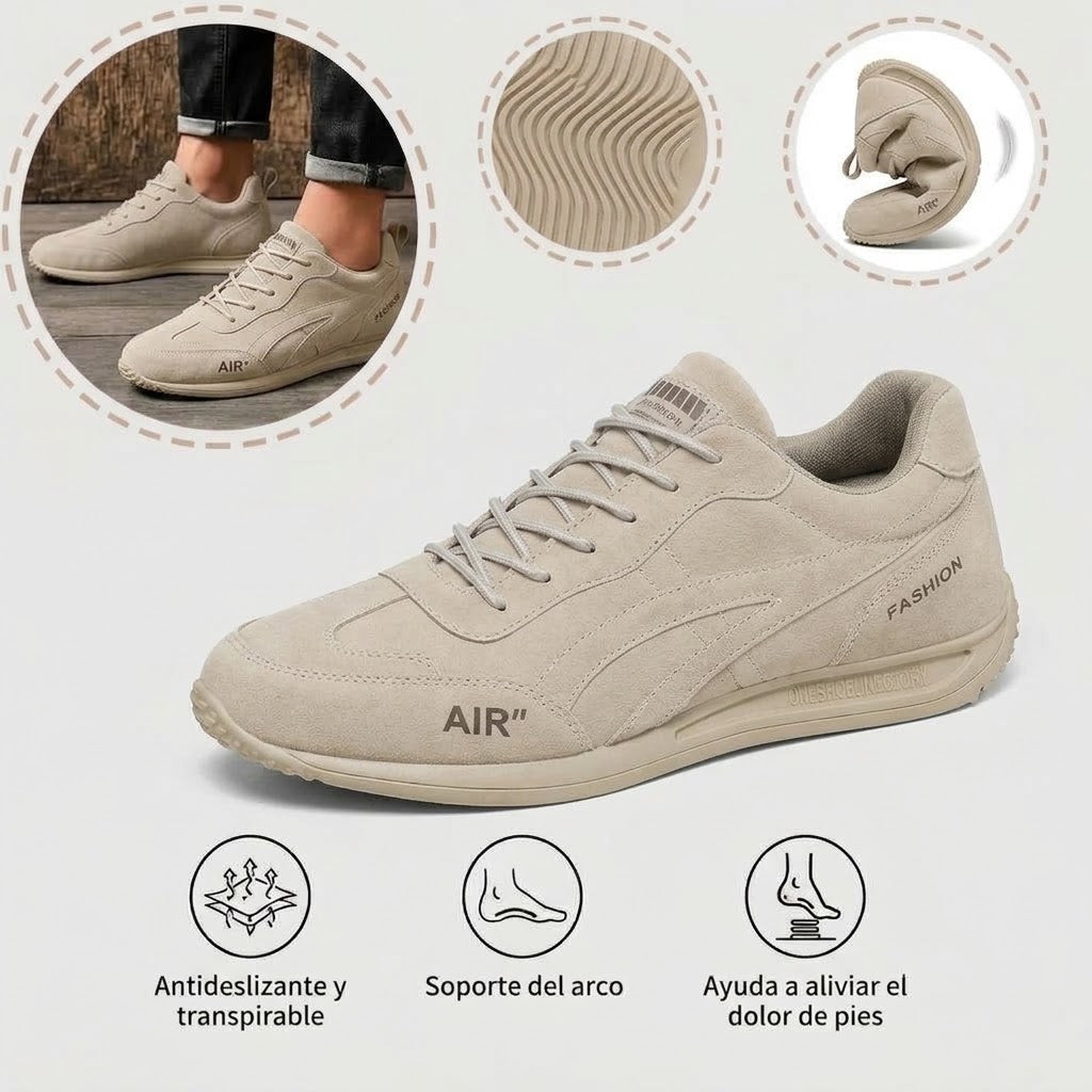 🎁 ¡Último día para obtener un 50 % de descuento! ¡No te lo pierdas! ⏰ Zapatos ortopédicos italianos hechos a mano ✅ Soporte para el arco: ayuda a aliviar las molestias en los pies ✅ Diseño ergonómico para caminar sin dolor
