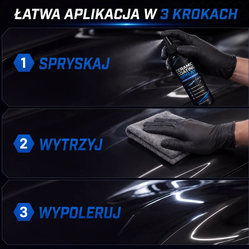 Keramický nano-náter v spreji pre automobily