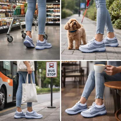 【🎁Último día con un 50 % de descuento, ¡no te lo pierdas!】Zapatos ortopédicos ergonómicos con soporte para el arco del pie✅️, que permiten caminar sin dolor👞