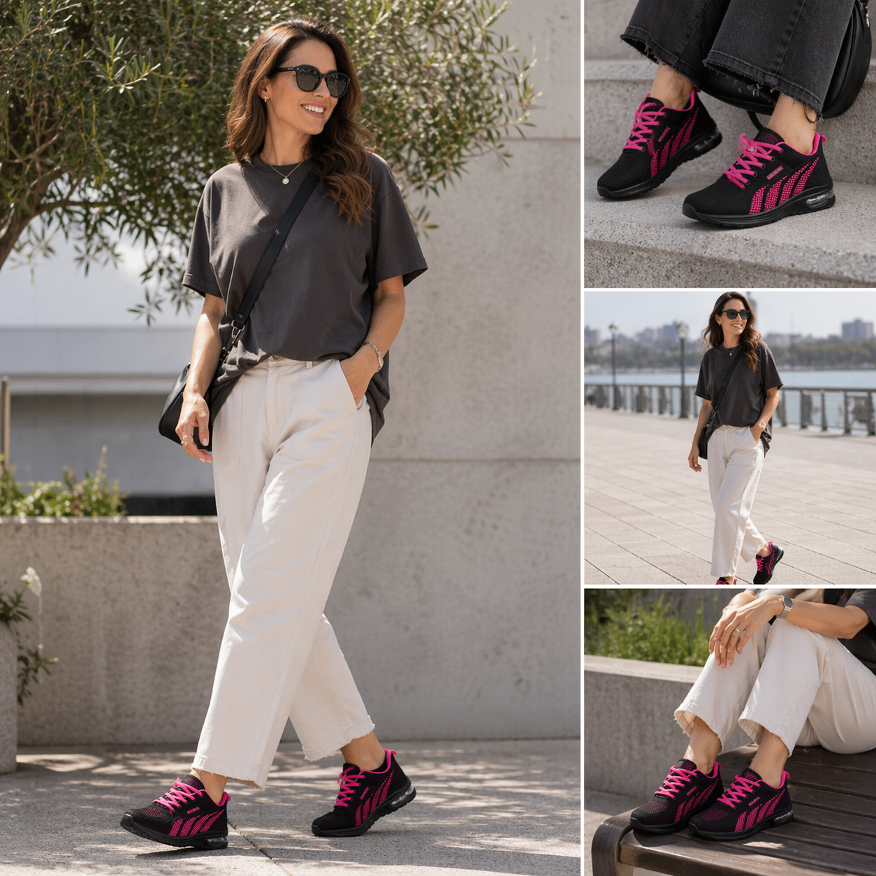 ¡50% de descuento por tiempo limitado! 🔥 Zapatos para mujer, ligeros y cómodos: perfectos para usar todo el día, fáciles de poner y quitar. ✅ Impermeables y antideslizantes.