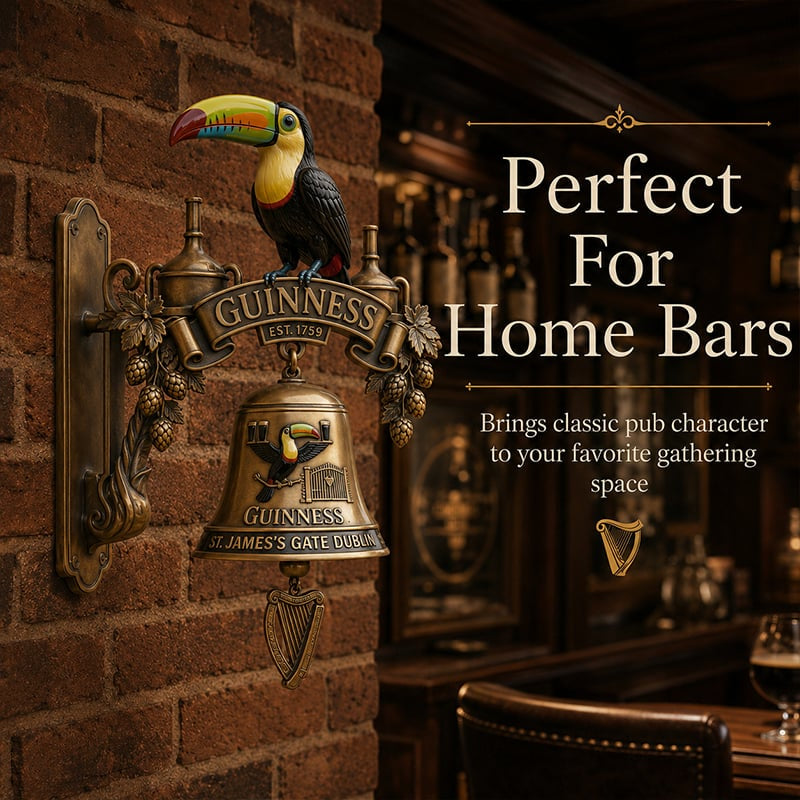 Liatinový zvonček Guinness Toucan