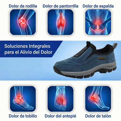 ⏰ ¡30% de descuento hoy! ¡No te lo pierdas! 🔥 Calzado ortopédico de alta calidad con diseño ergonómico y excelente soporte 🦶 Soporte para el arco del pie: ayuda a aliviar el dolor de pies.