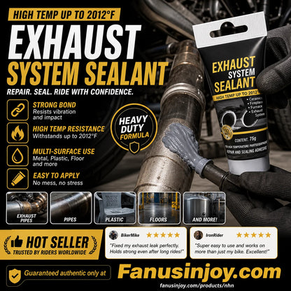 🛠Univerzálny opravný tmel！Tepelne odolný tesniaci tmel pre výfukové systémy