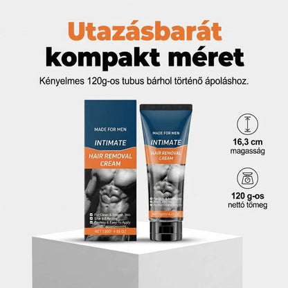 Jemný krém na odstraňovanie chĺpkov pre mužov – bez podráždenia