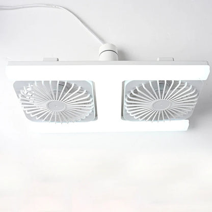 Moderný stropný ventilátor s osvetlením 2 v 1 s LED – s diaľkovým ovládaním ❄️💡🌀🏠
