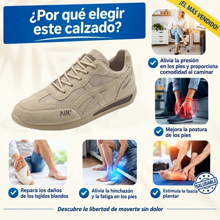 🎁 ¡Último día para obtener un 50 % de descuento! ¡No te lo pierdas! ⏰ Zapatos ortopédicos italianos hechos a mano ✅ Soporte para el arco: ayuda a aliviar las molestias en los pies ✅ Diseño ergonómico para caminar sin dolor