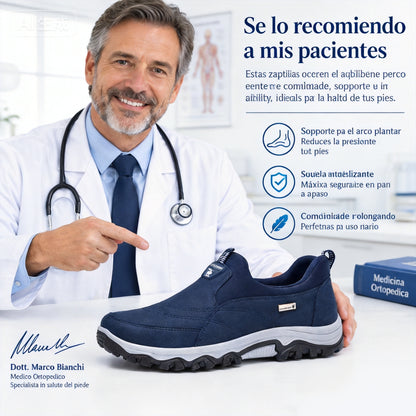 ¡Último día con un 50% de descuento! ⏰SANDBROVE® | Alivio del dolor de pies y la fascitis: calzado ortopédico cómodo y transpirable.