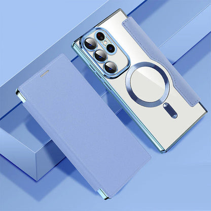 Nové kožené puzdro na mobilný telefón Samsung