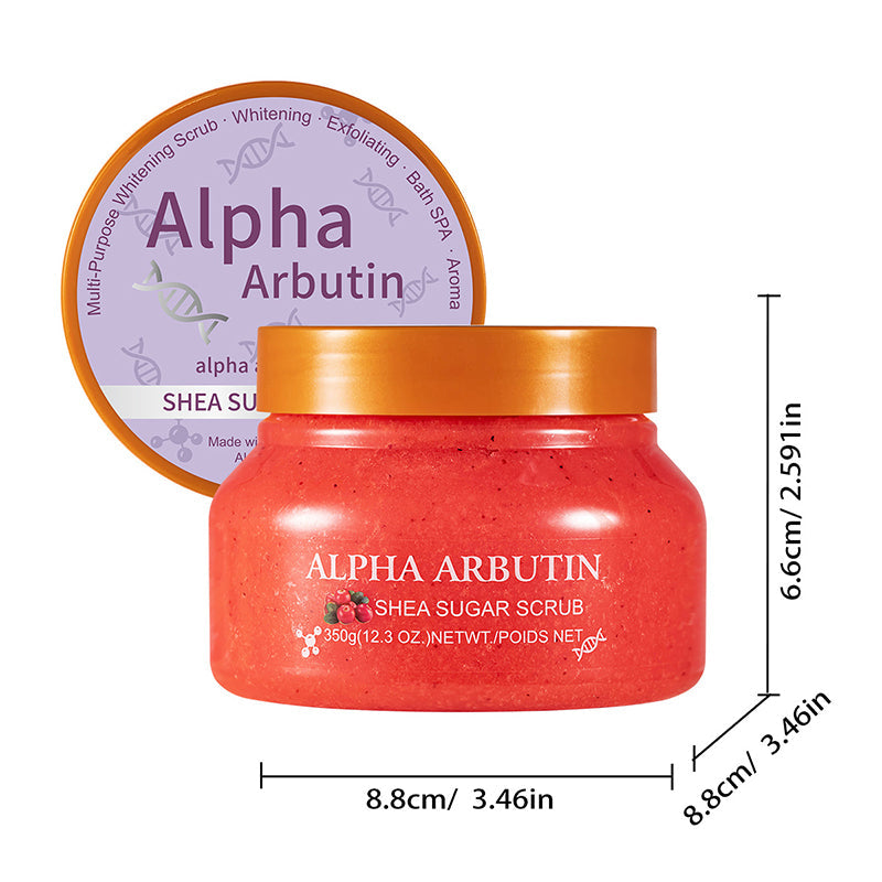 Exfoliačný telový peeling na rozjasnenie pleti