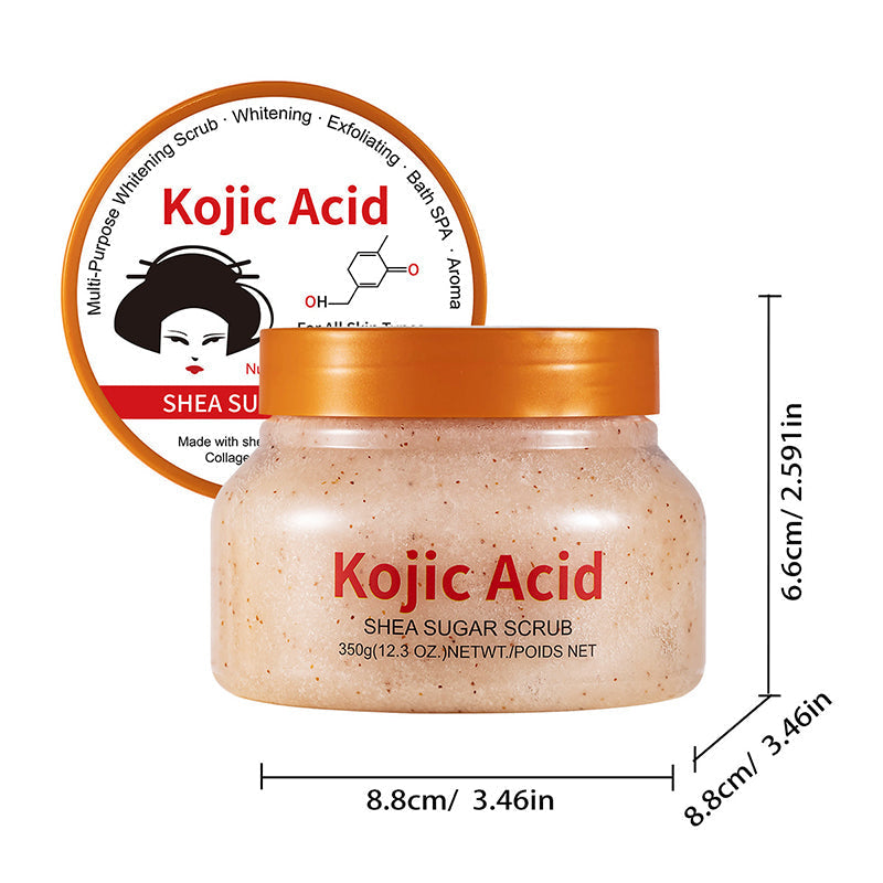 Exfoliačný telový peeling na rozjasnenie pleti