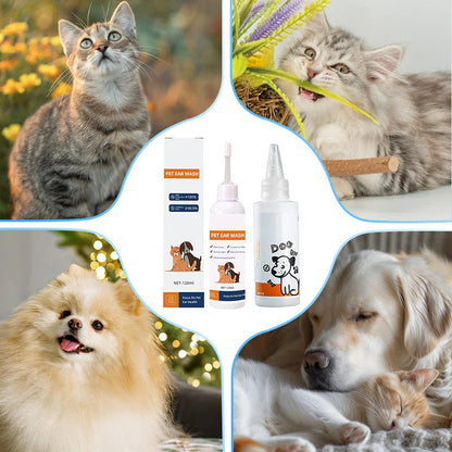 🐱🐶Čistič zvieracích uší - Znižuje rast baktérií