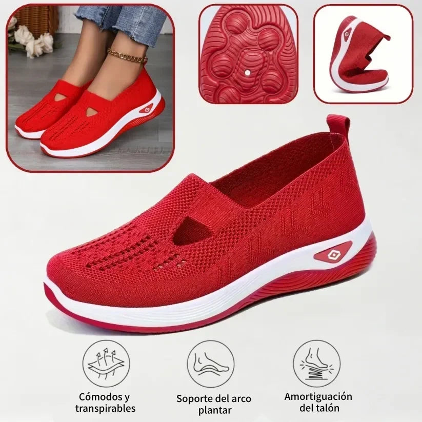 ⏰ ¡Último día! 50% de descuento 👟 Zapatos ortopédicos ergonómicos de verano | Transpirable y ligero ✅ Alivia el dolor de pies | Fácil de poner y quitar