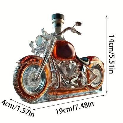 Karafa na whisky pre motocykle