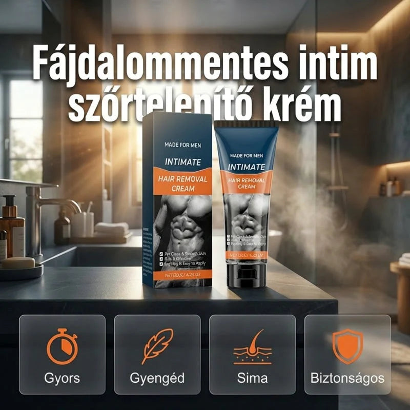 Jemný krém na odstraňovanie chĺpkov pre mužov – bez podráždenia