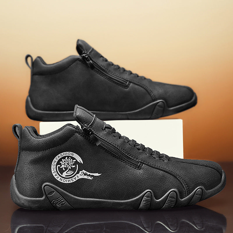 (⏰50% de descuento por tiempo limitado)🐂 Zapatos ortopédicos para hombre, hechos de auténtica piel de vaca australiana👞 cosidos a mano, impermeables y antideslizantes✅ soporte de arco - caminata cómoda