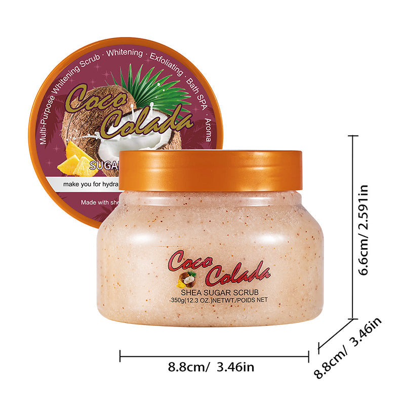 Exfoliačný telový peeling na rozjasnenie pleti
