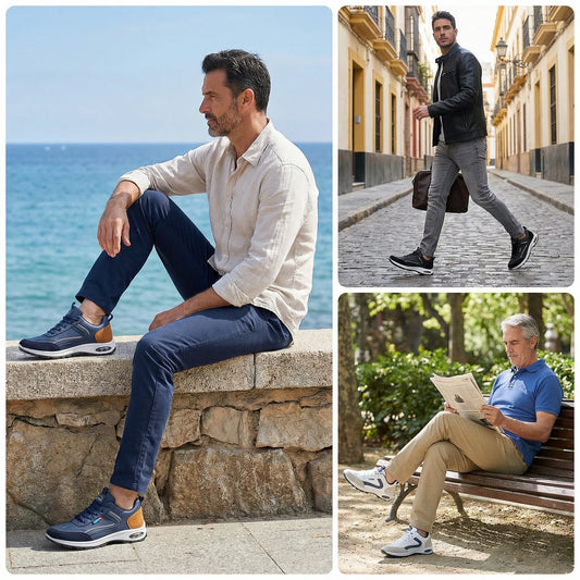Zapatos ortopédicos SANDBROVE® – diseño ergonómico para el dolor de espalda, piernas y articulaciones – unisex