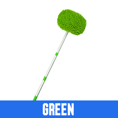 Odolný hliníkový teleskopický mop s dlhou rukoväťou na umývanie áut