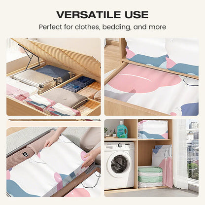 🧳 Kompresné vrecká bez pumpy – vákuové skladovanie 🛏️