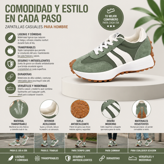 SANDBROVE® | ¡50% de descuento hoy! ¡No te lo pierdas! ⏰ - Marca - Zapatos ortopédicos alemanes suaves y cómodos ✅ (Alivia el dolor de pies)